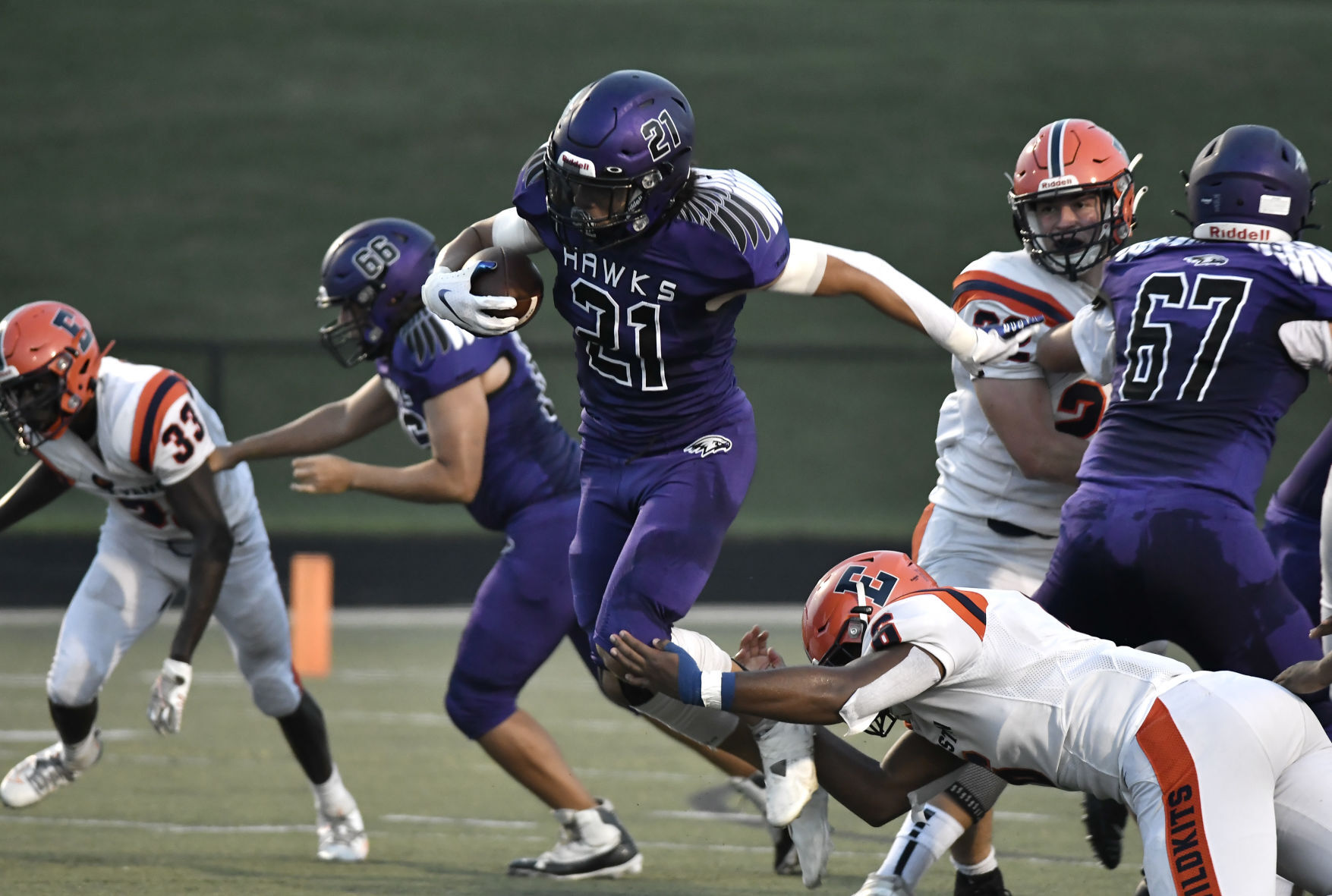 INDIAN TRAIL VS EVANSTON FOOTBALL